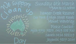 CleanUp Australia Day