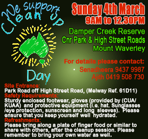 CleanUpAustraliaDay2012