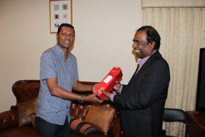 Welcome Vice-Chancellor Prof. Sunanda Madduma Bandara