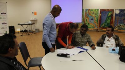 KUAA Disability Support Scheme, Signing MOU