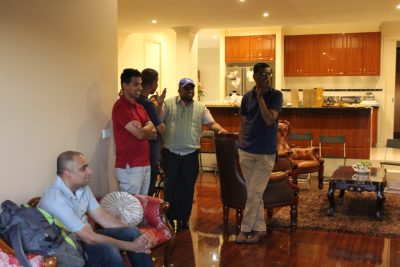 Welcome VC Prof. D M Semasinghe and the team