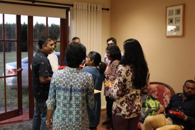 Welcome VC Prof. D M Semasinghe and the team