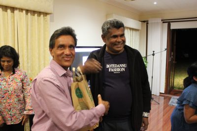 Welcome VC Prof. D M Semasinghe and the team