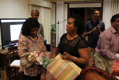 Welcome VC Prof. D M Semasinghe and the team
