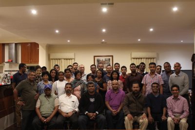 Welcome VC Prof. D M Semasinghe and the team